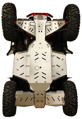 Iron Baltic Skid Plate Full Set (aluminum) Polaris Scrambler XP 1000 S