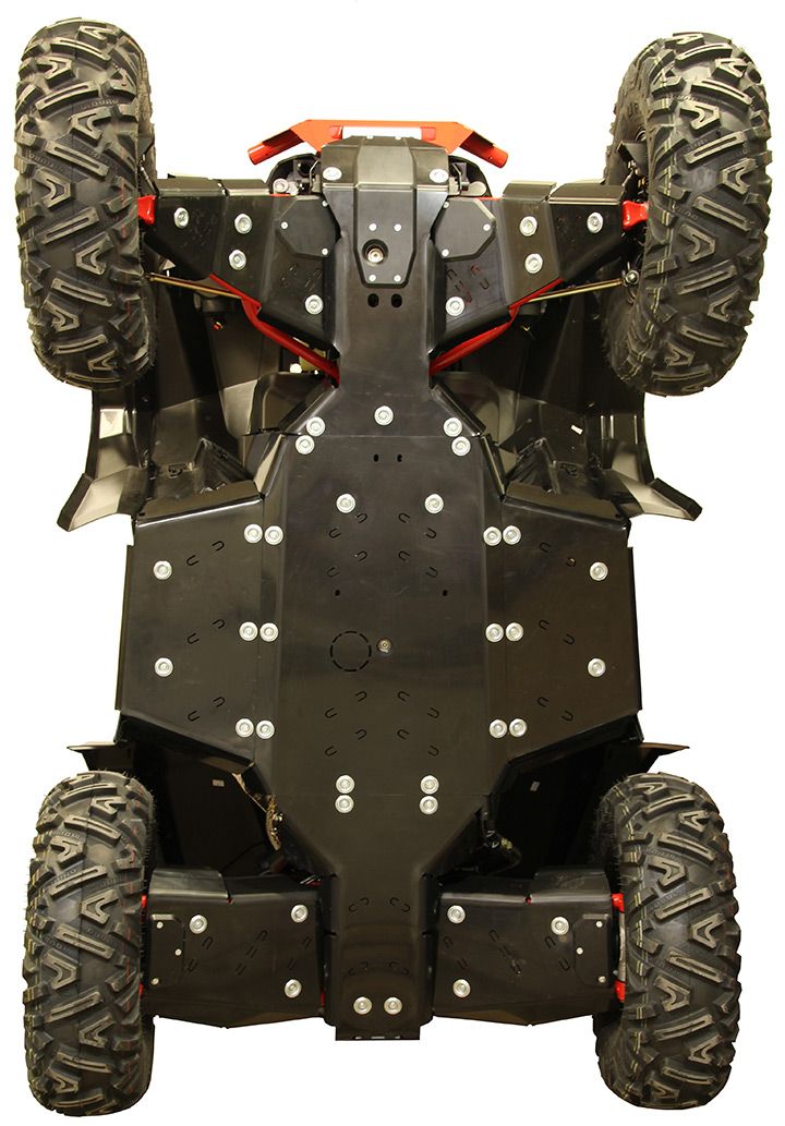 Iron Baltic Skid Plate Full Set (Plastic) Polaris Scrambler XP 1000 S