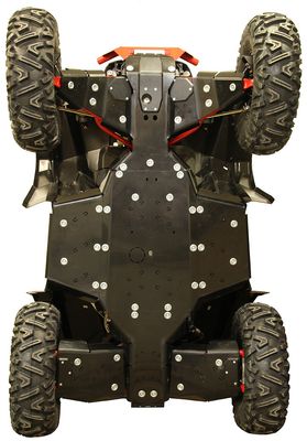 Iron Baltic Skid Plate Full Set (Plastic) Polaris Scrambler XP 1000 S