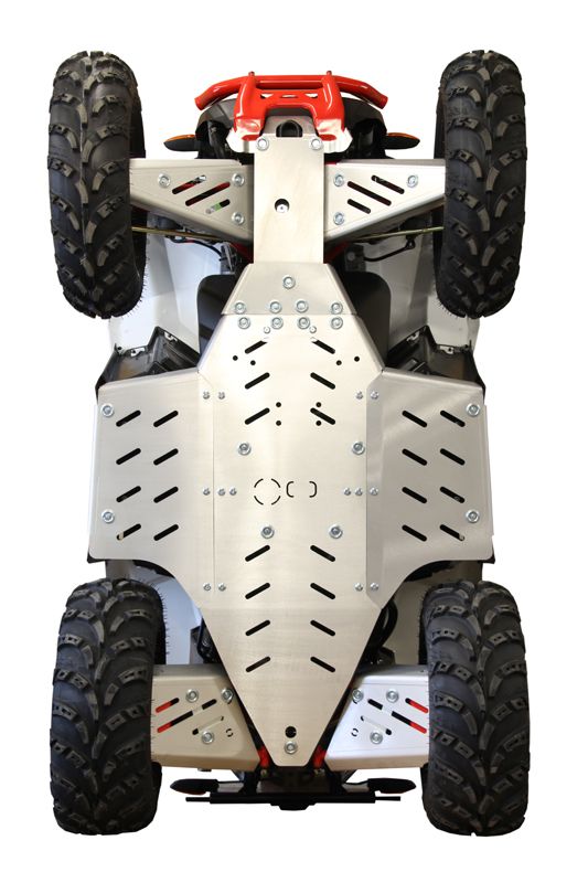Iron Baltic Skid Plate Full Set (Aluminum) Polaris Scrambler 850 / 1000