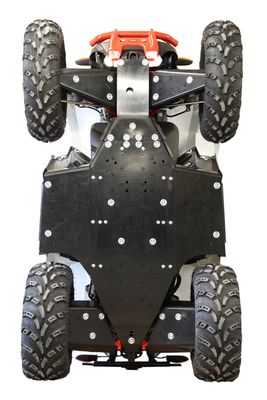 Iron Baltic Skid Plate Full Set (Plastic) Polaris Scrambler 850 / 1000