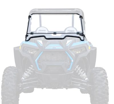 Polaris RZR XP 1000 Scratch Resistant Flip Down Windshield 2019 - 2023
