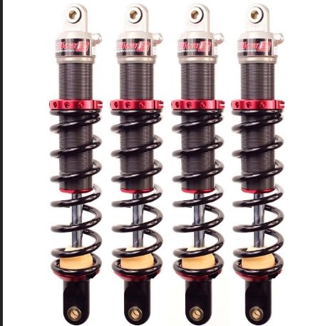 ELKA STAGE 1 FRONT &amp; REAR SHOCKS for CAN-AM OUTLANDER MAX 650/850/1000 (Base, DPS, XT, XT-P), 2019 to 2021