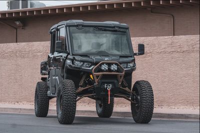 LONESTAR RACING CAN AM DEFENDER COMPLETE FRONT AND REAR A-ARM KIT