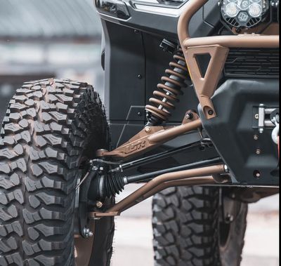 Lonestar Racing CAN-AM DEFENDER FRONT A-ARM KIT +2.5&quot; FORWARD