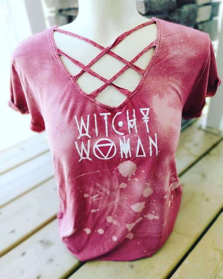 Witchy Woman Double Cross Tee