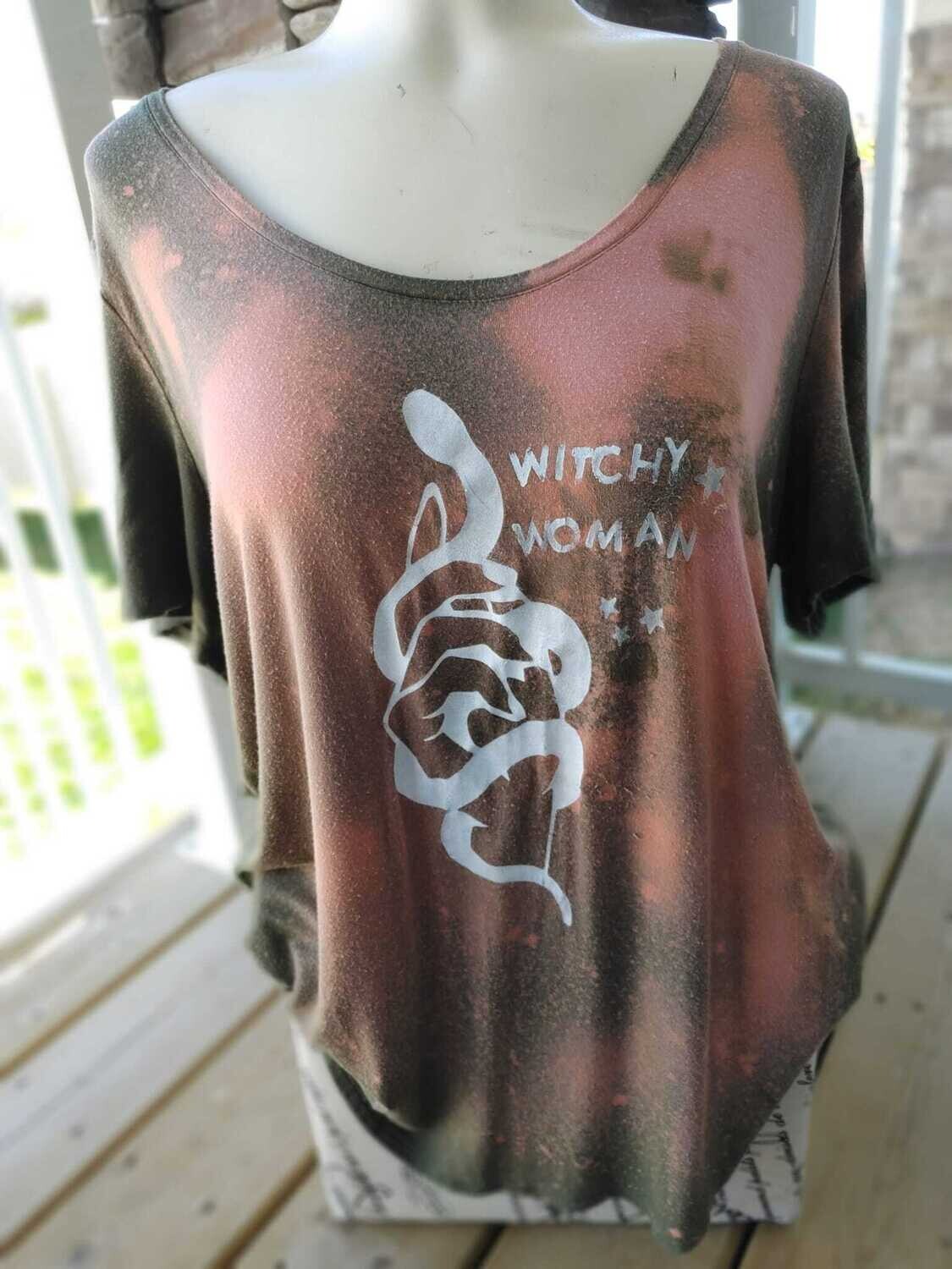 Witchy Woman Snake Hand Tee
