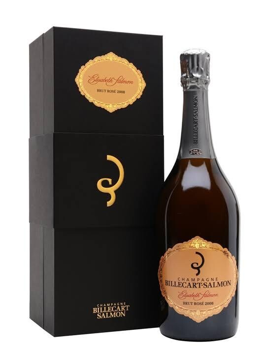 BILLECART SALMON ELIZABETH SALMON BRUT ROSE (Gift Box) 2008