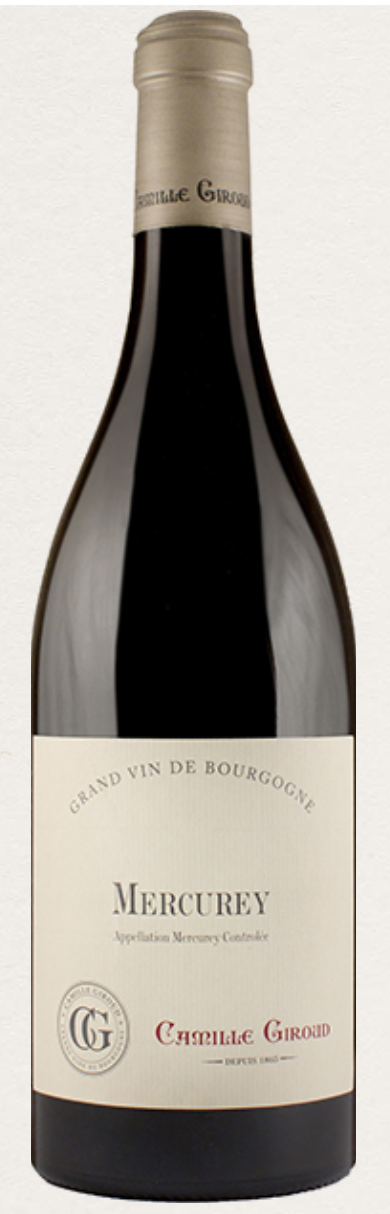 DOMAINE CAMILLE GIROUD MERCUREY 2018