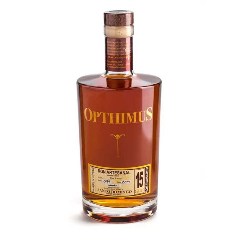 OPTHIMUS 15 YEARS DOMINICAN RUM OLIVER