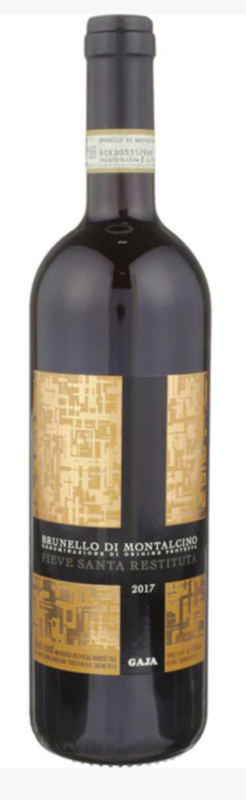 GAJA PIEVE SANTA RESTITUTA  BRUNELLO DI MONTALCINO  2017
