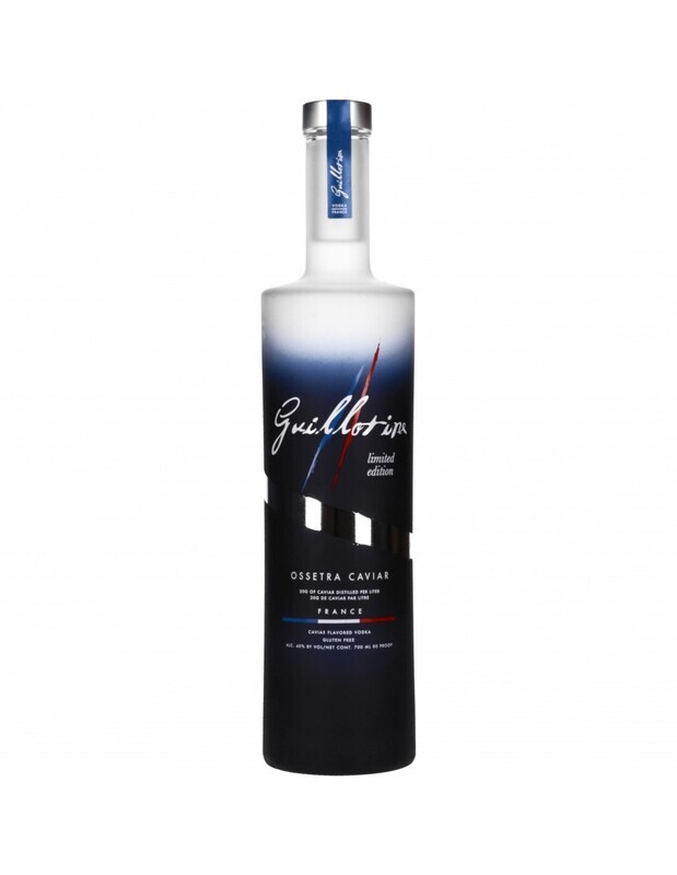 GUILLOTINE OSSETRA CAVIAR VODKA LIMITED EDITION 