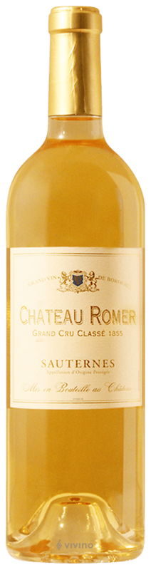 CHATEAU ROMER SAUTERNES 2018 375ML