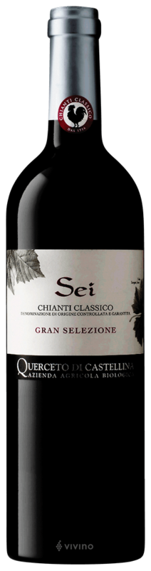 QUERCETO DI CASTELLINA  CHIANTI CLASSICO DOCG GRAN SELEZIONE SEI 2018