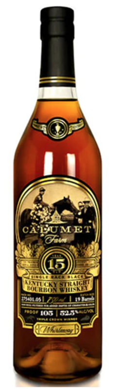 CALUMET FARM KENTUCKY STRAIGHT BOURBON 15 YEARS 
