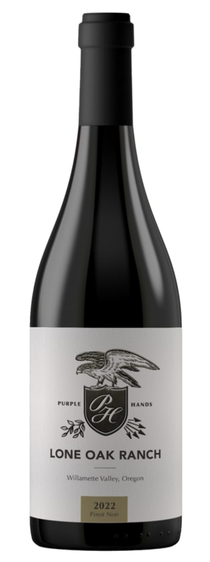 PURPLE HANDS LONE OAK RANCH PINOT NOIR WILLAMETTE VALLEY  2022