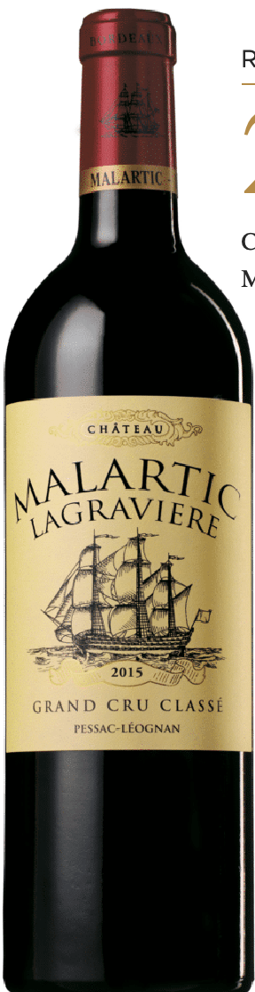 CHATEAU MALARTIC LAGRAVIERE GRAND CRU CLASSE RED 2015