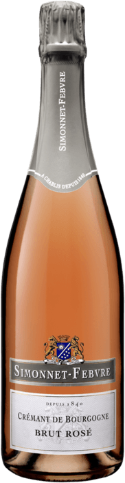 DOMAINE SIMONNET FEVRE CREMANT DE BOURGOGNE BRUT ROSE 