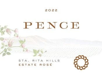 PENCE ROSE OF PINOT NOIR STA. RITA HILLS 2022