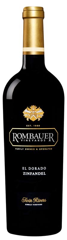 ROMBAUER PROPRIETOR SELECTION EL DORADO ZINFANDEL TWIN RIVERS  2022