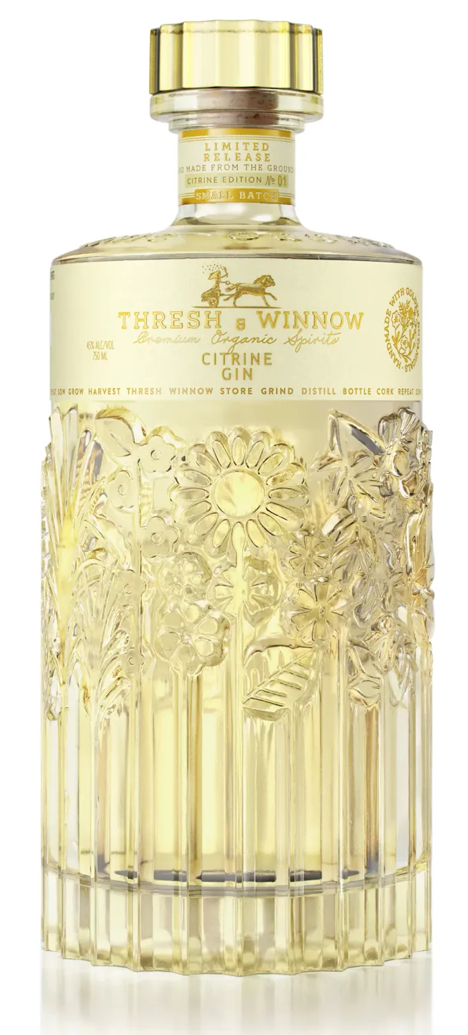THRESH &amp; WINNOW  SMALL BATCH ORGANIC CITRINE GIN CHICAGO