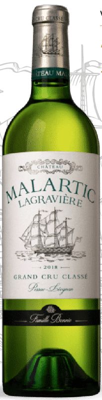 CHATEAU MALARTIC LAGRAVIERE GRAND CRU CLASSE WHITE 2018 CHATEAU MALARTIC LAGRAVIERE GRAND CRU CLASSE WHITE 2018