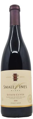 SMALL VINES WINES ESTATE PINOT NOIR CUVEE RUSSIAN RIVER VALLEY 2018 SMALL VINES WINES ESTATE PINOT NOIR CUVEE RUSSIAN RIVER VALLEY 2018