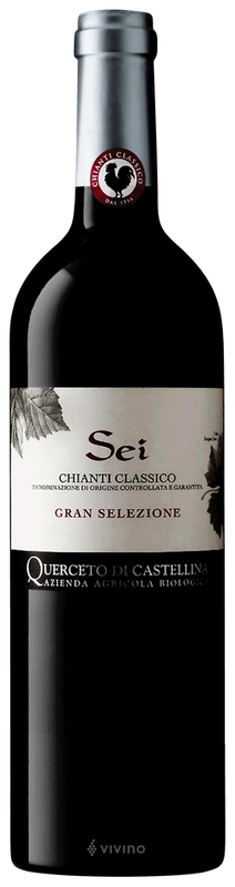 QUERCETO DI CASTELLINA CHIANTI CLASSICO DOCG GRAN SELEZIONE SEI 2018 QUERCETO DI CASTELLINA CHIANTI CLASSICO DOCG GRAN SELEZIONE SEI 2018