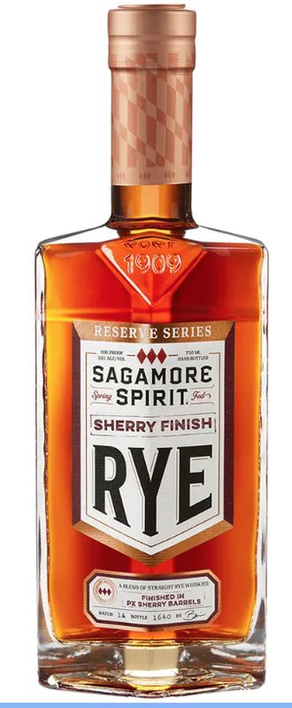 SAGAMORE RESERVE SERIES SHERRY RYE STRAIGHT WHISKEY 6 YEARS SAGAMORE RESERVE SERIES SHERRY RYE STRAIGHT WHISKEY 6 YEARS