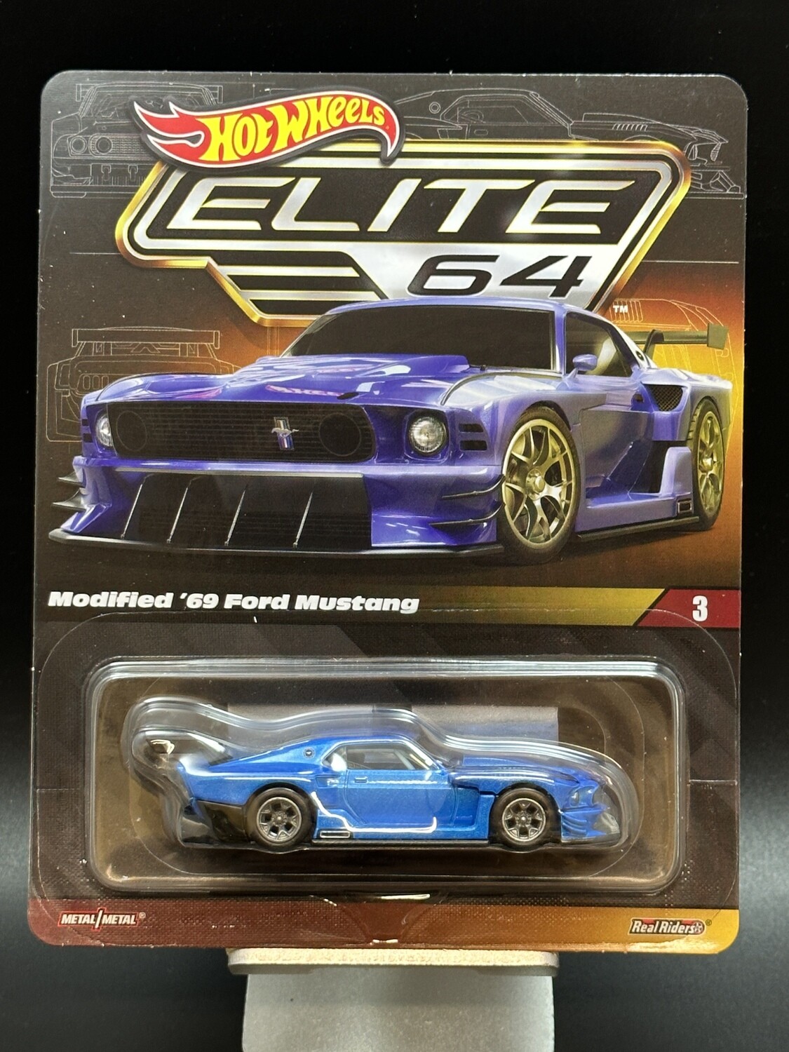 Hot Wheels ELITE 64 Modified &#39;69 Ford Mustang
