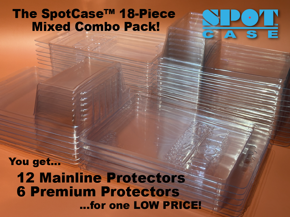 SpotCase™ 18-PIECE MIXED COMBO-PACK 12 Standard &amp; 6 Premium Protector Cases FREE SHIPPING!