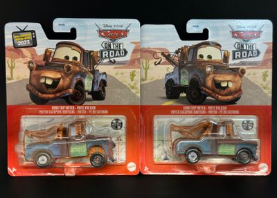 BOTH VARIATIONS of Road Trip Mater ~ Disney PIXAR &#39;CARS&#39;