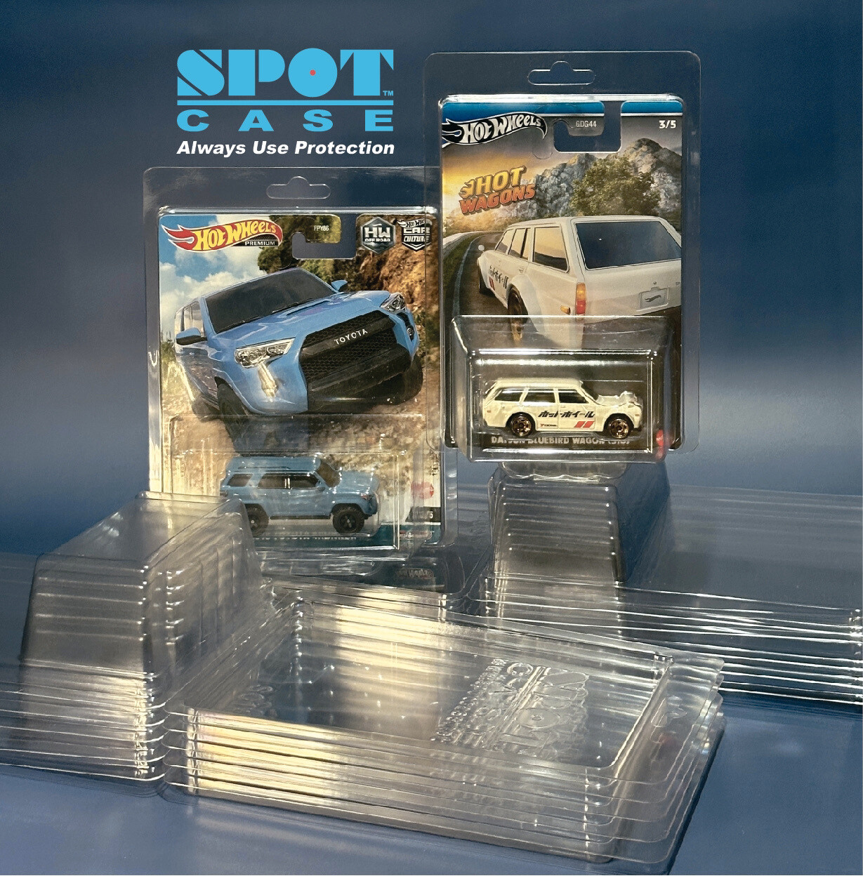SpotCase™ 72-PIECE COMBO-PACK 36 Standard &amp; 36 Premium Protector Cases FREE SHIPPING!