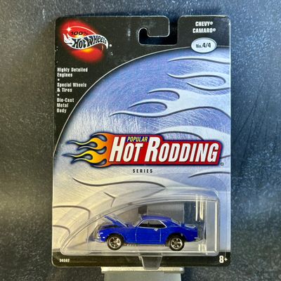 2002 100% Hot Wheels '68 Chevy Camaro Z/28 ~ Popular Hot Rodding Series