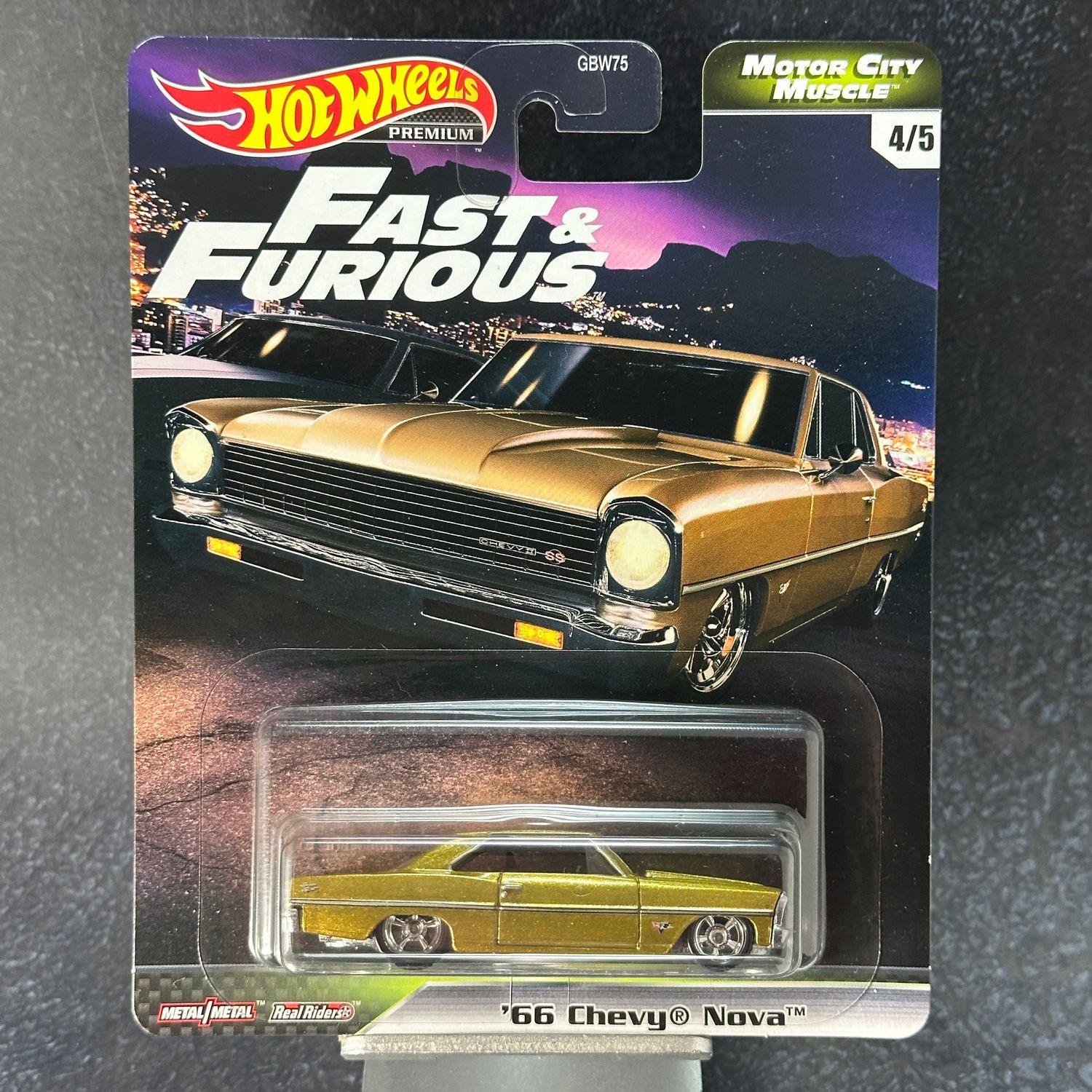 Hot Wheels FAST &amp; FURIOUS '66 Chevy Nova