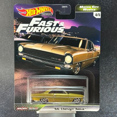Hot Wheels FAST &amp; FURIOUS '66 Chevy Nova