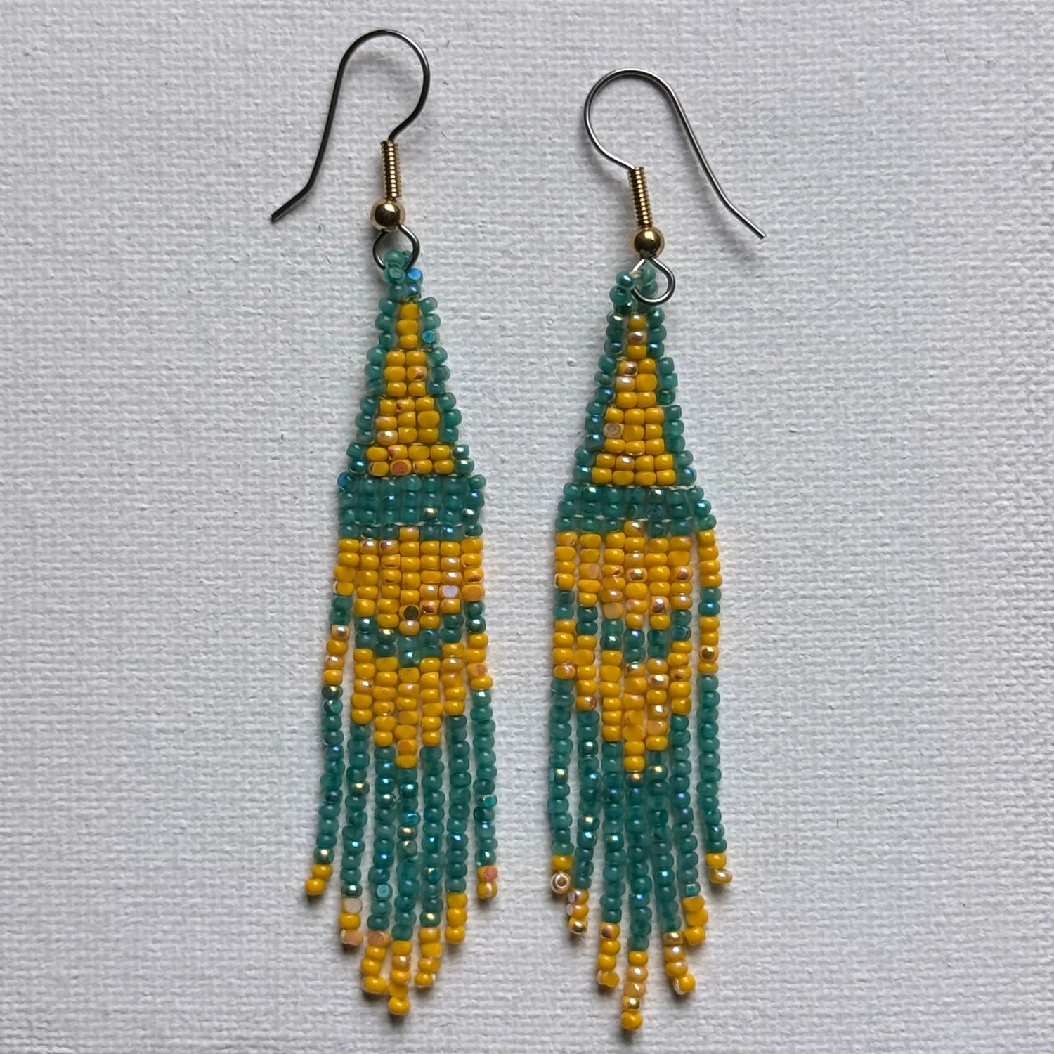 Yellow and Green Fringes