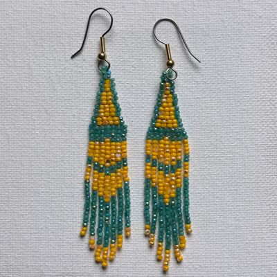 Yellow and Green Fringes