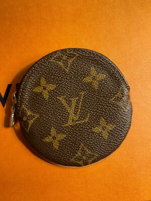 Portamonete rotondo Louis Vuitton vintage
