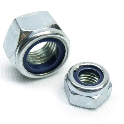Nyloc Nuts Zinc Plated Class 8 DIN985