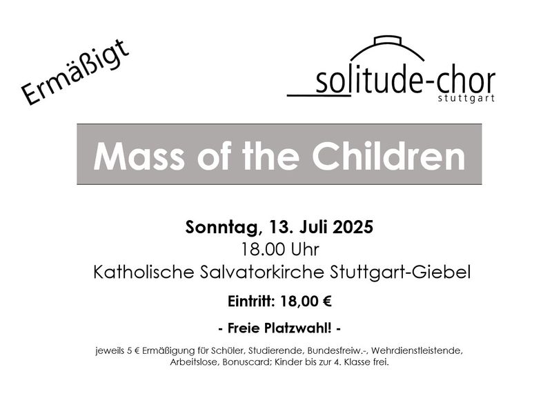 Ermäßigtes Ticket - John Rutter - Sonntag, 13. Juli 2025