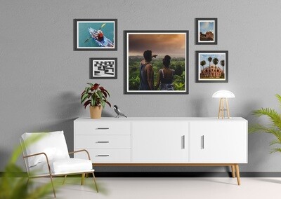 GALLERY PHOTO WALLS 6 - Multiple sizes
