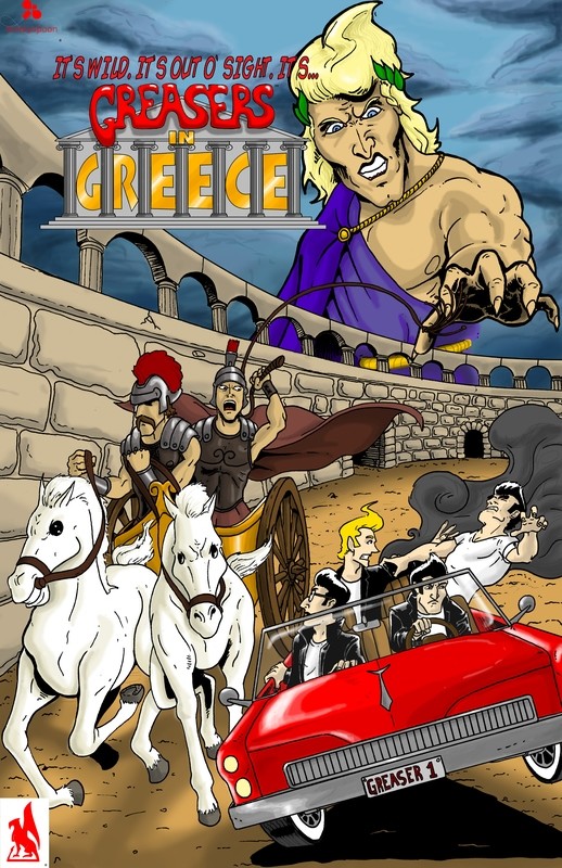 Greasers in Greece (Graphic Novel)*