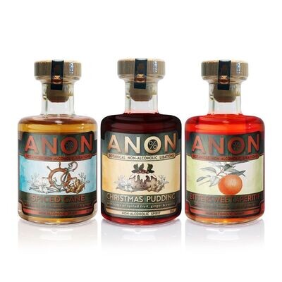 ANON 3 x 20cl bottles