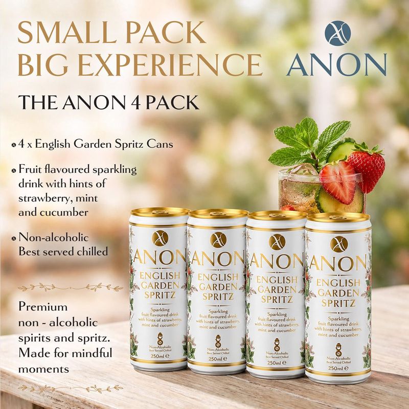 4 x 250ml English Garden Spritz Ready-to-Drink