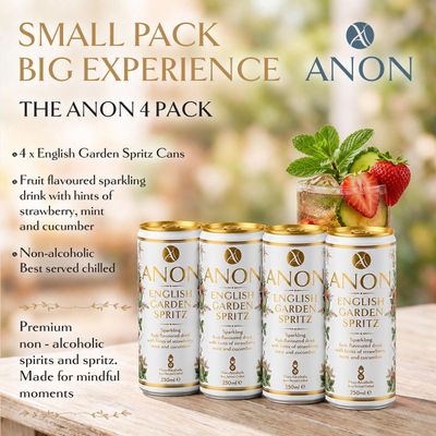 4 x 250ml English Garden Spritz Ready-to-Drink 4 x 250ml English Garden Spritz Ready-to-Drink