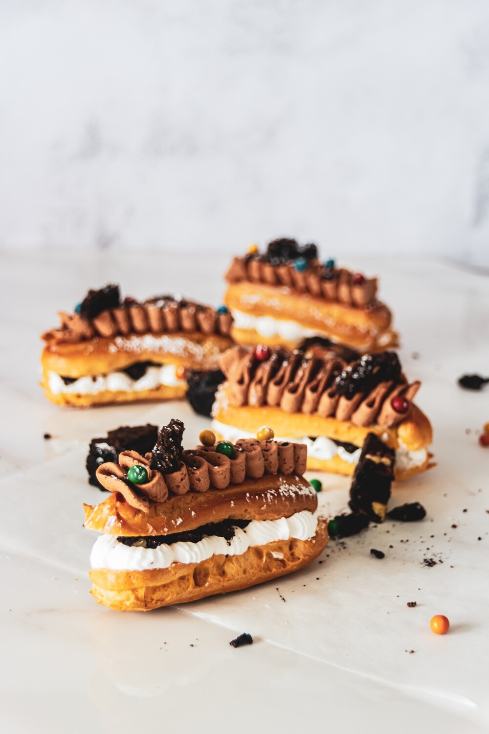 Chocolate Mousse Eclair