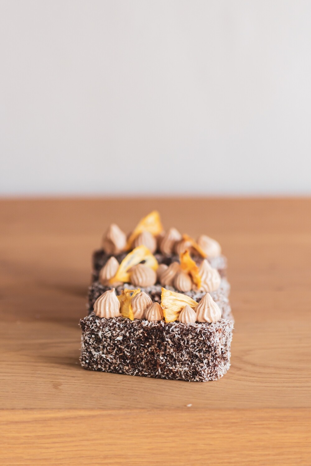 Dark Chocolate &amp; Pineapple Lamingtons