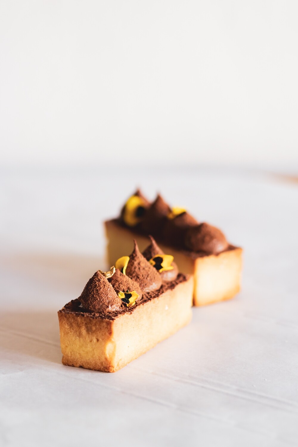 Mini Dark Chocolate Tarts