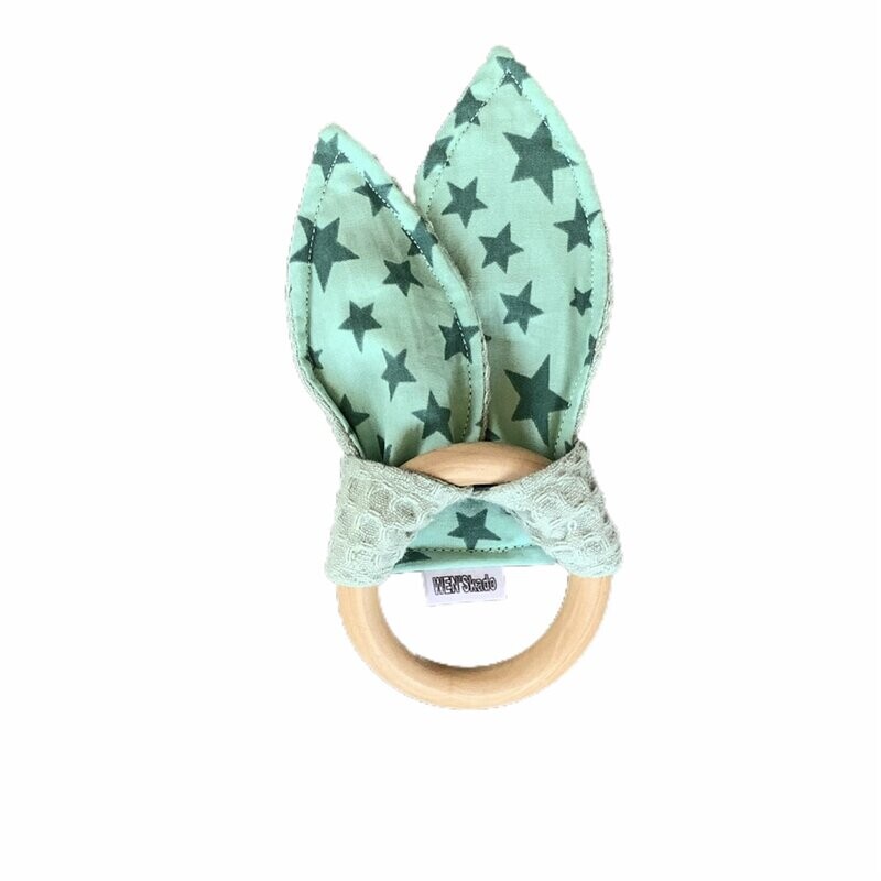 Knisper oren oud groen wafel ster
